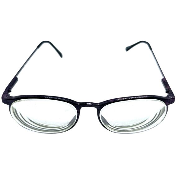 Marchon Eyeglasses Frames Purple Tortoise MOD-CFG-26 COL.168 56-18-140mm JAPAN - Picture 4 of 15